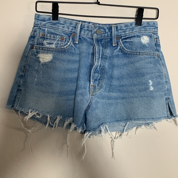 GRLFRND Cindy Denim Shorts in Psychedelic Shack Size 26 - Picture 3 of 9